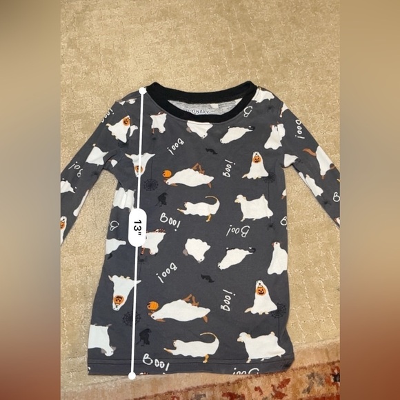 Old Navy Halloween ghost kids shirt size 5T - Picture 2 of 8